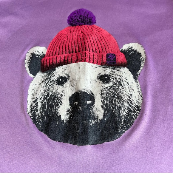 Columbia Kids Skylight Cave Purple Tee S (8) - Picture 3 of 8